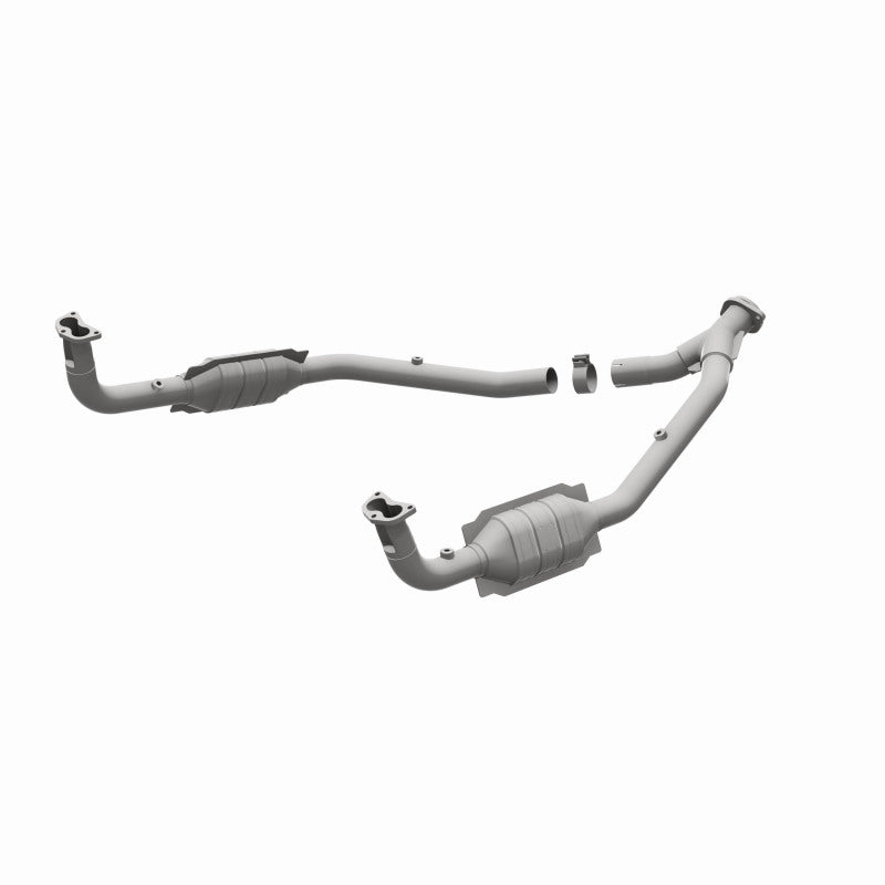 MagnaFlow Conv DF 97 Land Rover Defender 90 4.0L Y-Pipe Assy / 96-99 Discovery 4.0L Y-Pipe Assy - DTX Performance