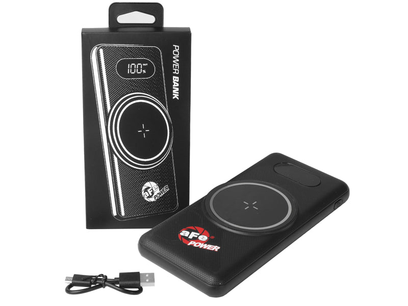 aFe Wireless 10,000 MAH Power Bank w/Digital Display - DTX Performance