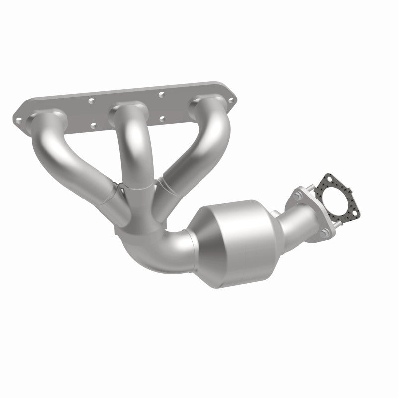 MagnaFlow Conv 06-08 Porsche Cayman DF SS OEM Grade Passenger Side Catalytic Converter w/Header - DTX Performance