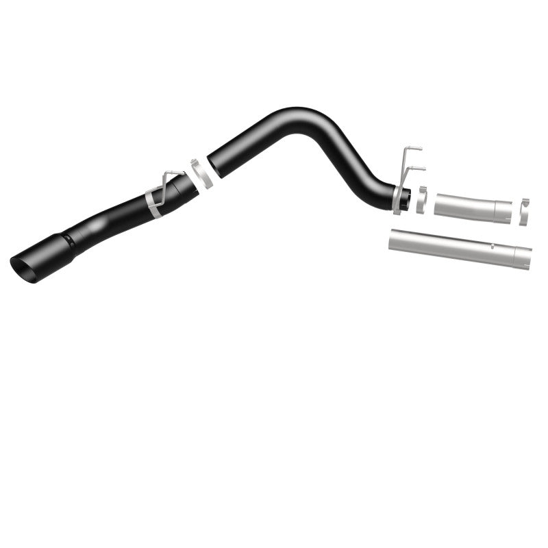 MagnaFlow 07-10 Dodge 2500/3500 409 SS DPF Back 5in Single Exit Exhaust- Black - DTX Performance