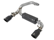 Load image into Gallery viewer, aFe Takeda 3in 304 SS Axle-Back Exhaust System w/ Black Tip 16-18 Ford Focus RS 2.3L (t) - DTX Performance