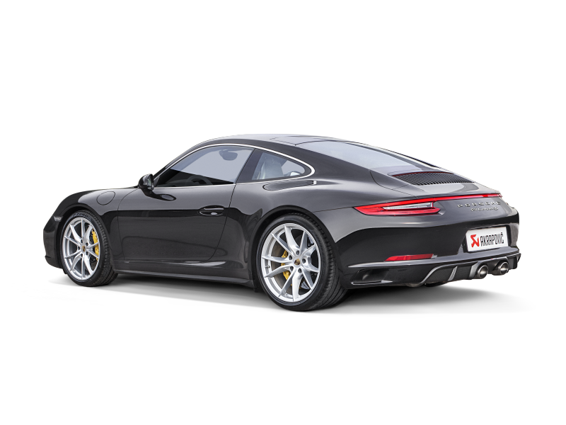 Akrapovic 16-17 Porsche 911 Carrera S/4/4S/GTS (991.2) Slip-On Line (Titanium) w/ Titanium Tips - DTX Performance