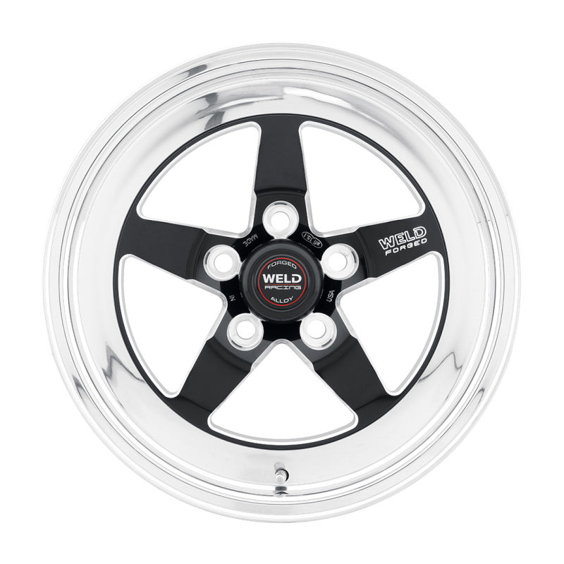 Weld S71 15x8.33 / 4x108mm BP / 5.5in. BS Black Wheel (Low Pad) - Non-Beadlock - DTX Performance