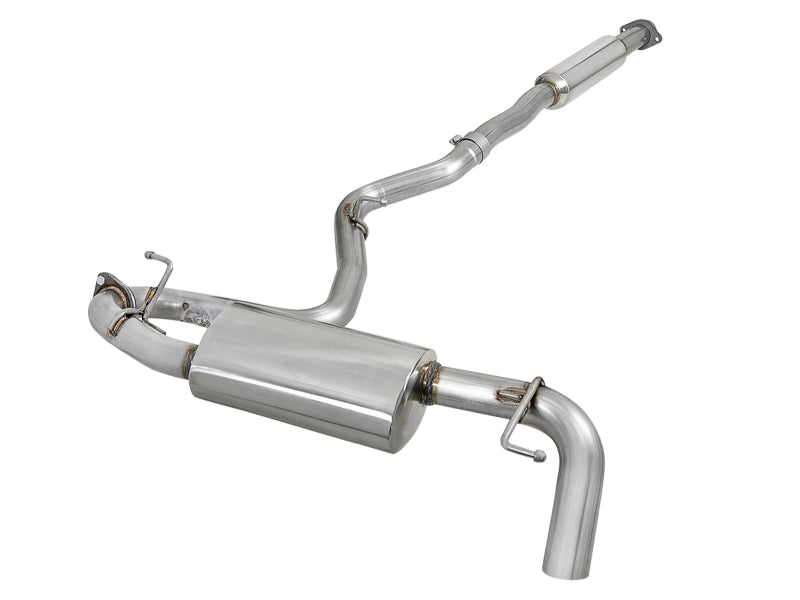 aFe POWER Takeda 2.5in 304 SS Cat-Back Exhaust System Subaru Crosstrek 18-19 H4-2.0L - DTX Performance