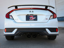 Load image into Gallery viewer, aFe Takeda 2.5in 304SS Cat-Back Exhaust System 17-20 Honda Civic SI Coupe L4-1.5L (t) - Black Tip - DTX Performance