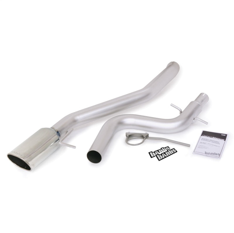 Banks Power 09-10 VW Jetta 2.0L TDI Monster Exhaust System - SS Single Exhaust w/ Chrome Tip - DTX Performance