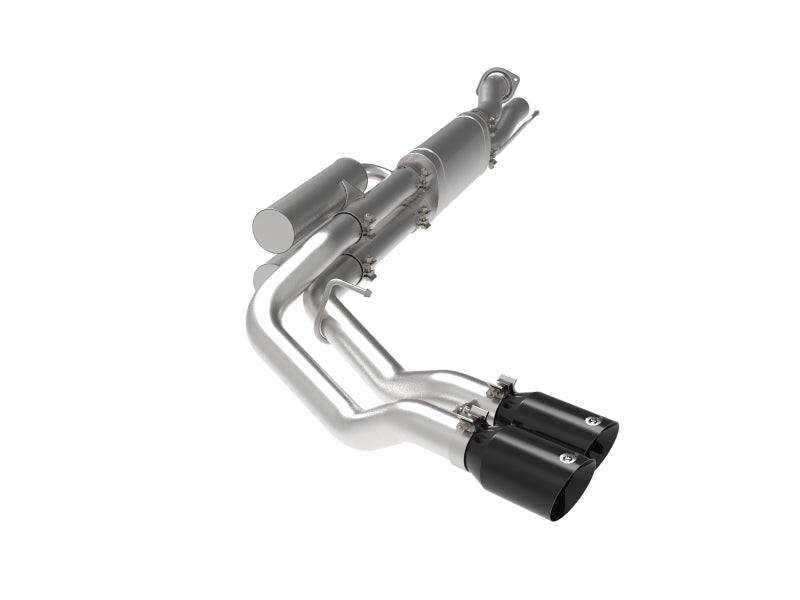 aFe Rebel Series 3in 409 SS Cat-Back Exhaust w/ Black Tips 17-20 Ford F-250/F350 V8 6.2L/7.3L - DTX Performance