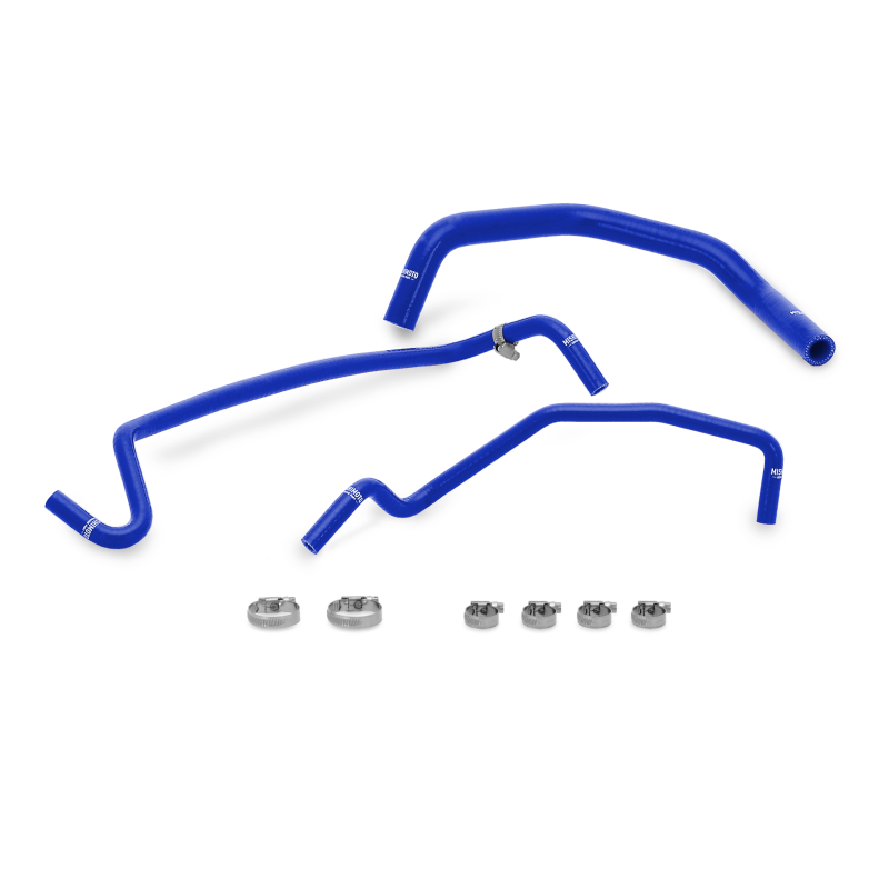 Mishimoto 15+ Ford Mustang GT Blue Silicone Ancillary Hose Kit - DTX Performance