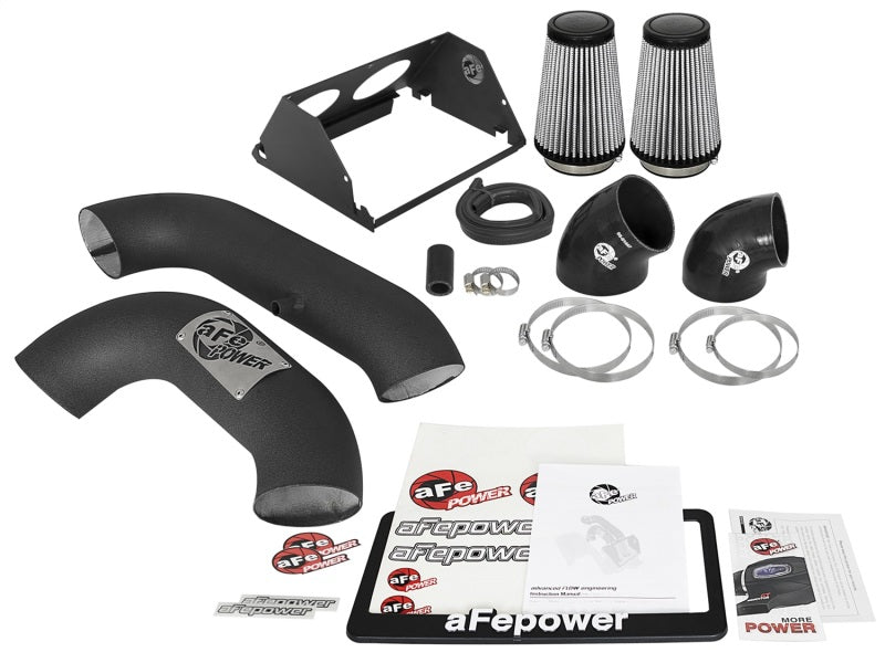 aFe POWER Momentum XP Pro 5R Intake System 2017 Ford F-150 Raptor V6 3.5L (tt) EcoBoost - Black - DTX Performance