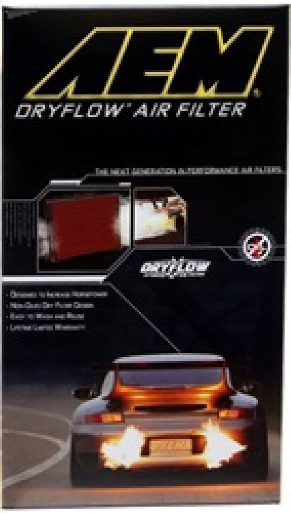 AEM Nissan 11in O/S L x 6.688in O/S W x 1.438in H DryFlow Air Filter - DTX Performance