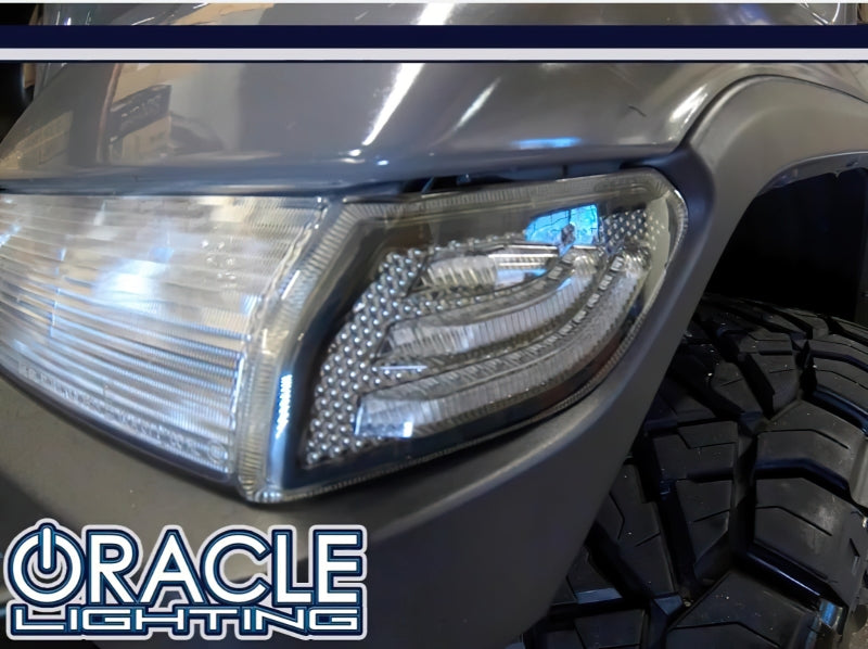 Oracle Jeep Wrangler JL Smoked Lens LED Front Sidemarkers - DTX Performance