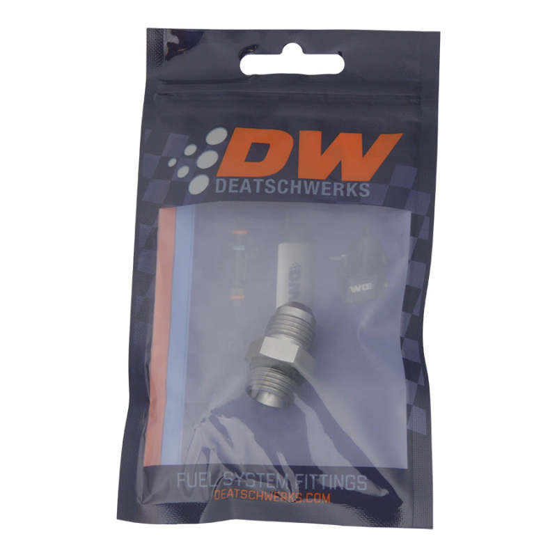 DeatschWerks 6AN ORB Male To 6AN Male Flare Adapter (Incl. O-Ring) - DTX Performance