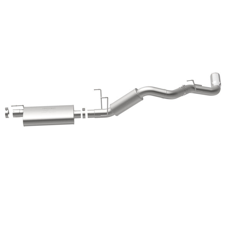 MagnaFlow Cat-Back, SS, 4in, Single Pass Side Rear Exit 5in Tip 14-15 Ram 2500 6.4L V8 CC LB/MC SB - DTX Performance