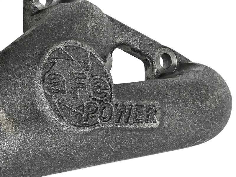 aFe BladeRunner Ported Ductile Iron Exhaust Manifold 07-11 Jeep Wrangler (JK) V6-3.8L - DTX Performance