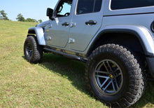 Load image into Gallery viewer, N-Fab Trail Slider Steps 18-20 Jeep Wrangler JL 4 Door SUV - SRW - Textured Black - DTX Performance