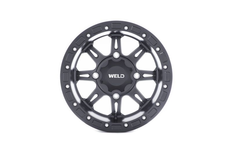 Weld UTV RF Series Cheyenne U511 15x10 Cheyenne Beadlock 4x156 5BS Satin BLK MIL - DTX Performance