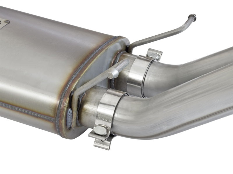 aFe MACH Force-Xp 3in CB SS Dual Exhaust w/Polished Tips 09-16 GM Silverado/Sierra 4.3L/4.8L/5.3L - DTX Performance