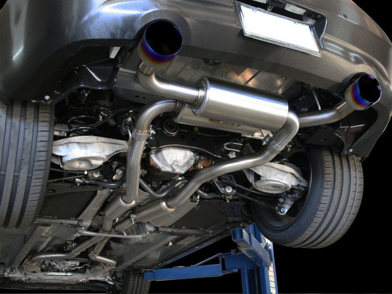 aFe Takeda 2-1/2in 304SS Cat-Back Exhaust Infiniti G37 08-13/Q60 14-15 V6-3.7 w/ Blue Flame Tips - DTX Performance