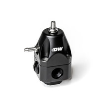 Load image into Gallery viewer, DeatschWerks DWR1000c Adjustable Fuel Pressure Regulator Dual 6AN Inlet and 6AN Outlet - Black - DTX Performance