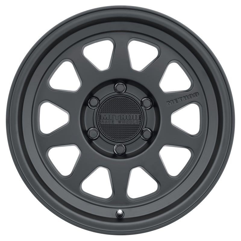 Method MR316 17x8.5 0mm Offset 6x120 67mm CB Matte Black Wheel - DTX Performance