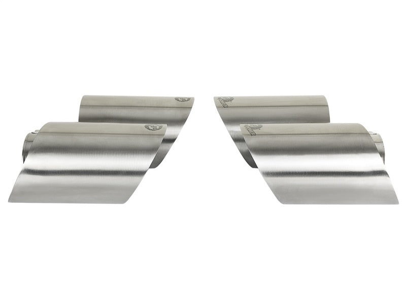 aFe MACH Force-Xp 304 SS OE Exhaust Tips Polished 12-16 Porsche 911 (C2S 991) H6 3.8L - DTX Performance