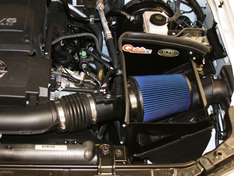 Airaid 05-13 Nissan Frontier / Pathfinder / Xterra CAD Intake System w/o Tube (Dry / Blue Media) - DTX Performance