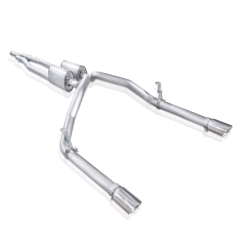 Stainless Works Chevy Silverado/GMC Sierra 2007-16 5.3L/6.2L Exhaust Y-Pipe Under Bumper Exit - DTX Performance