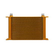 Load image into Gallery viewer, Mishimoto Universal 25-Row Oil Cooler - Gold - DTX Performance