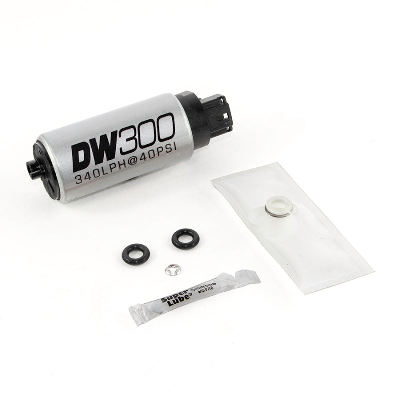 DeatschWerks 320 LPH In-Tank Fuel Pump w/ 06-11 Honda Civic (Exc Si) Set Up Kit - DTX Performance