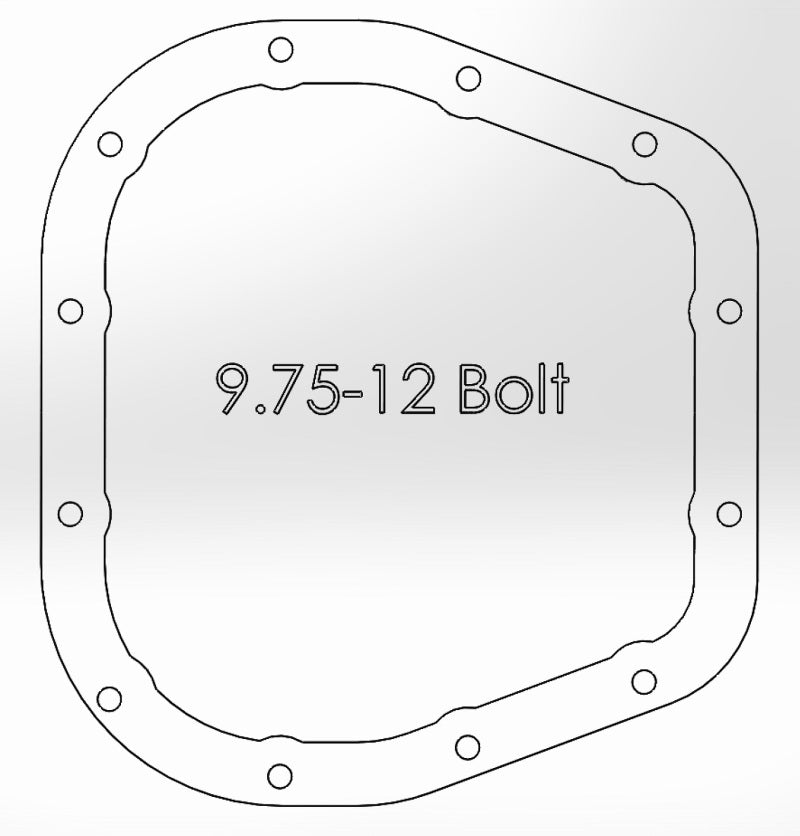 aFe Power Rear Diff Cover (Machined) 12 Bolt 9.75in 97-16 Ford F-150 w/ Gear Oil 4 QT - DTX Performance