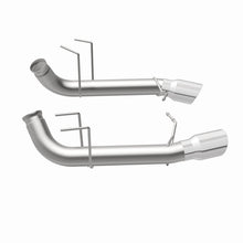 Load image into Gallery viewer, MagnaFlow 13 Ford Mustang Dual Split Rear Exit Stainless Axle-Back Cat Back Exhaust (Competition) - DTX Performance