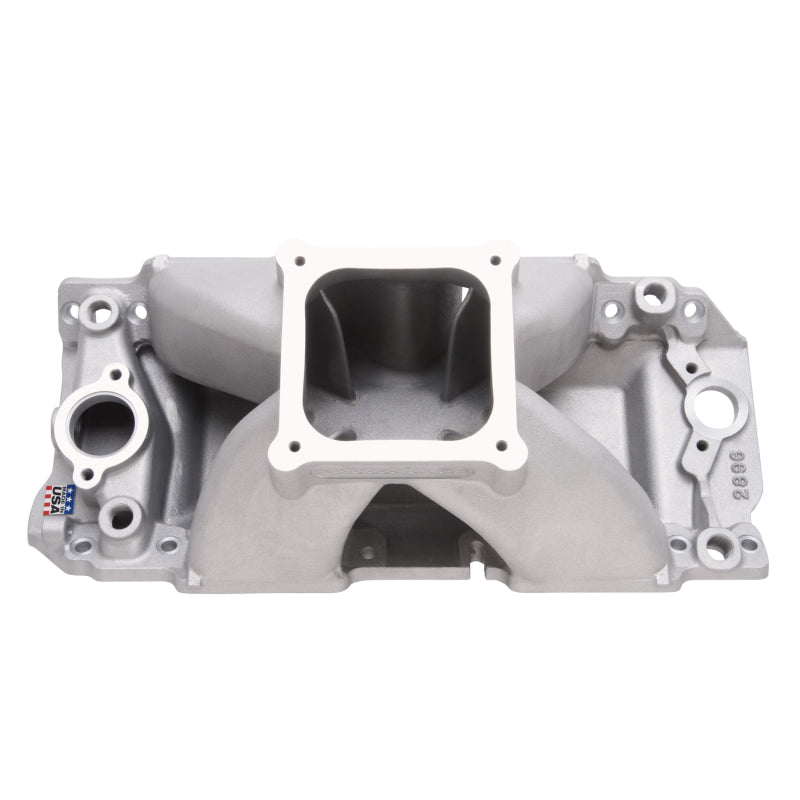 Edelbrock Manifold BB Chevy Short Deck Super Victor II (565) CNC Port-Matched for 60409 CNC Heads - DTX Performance