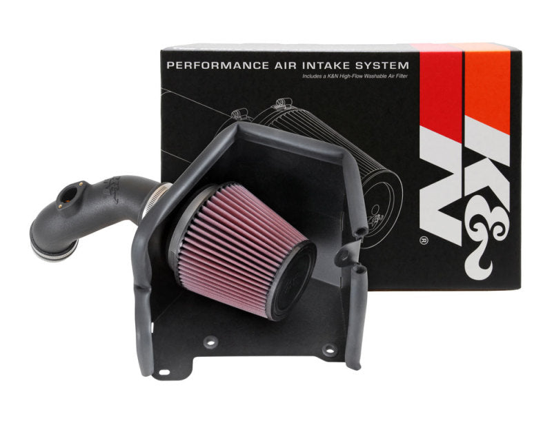 K&N 15-16 Mitsubishi Lancer 2.4L Aircharger Performance Intake (manual only) - DTX Performance