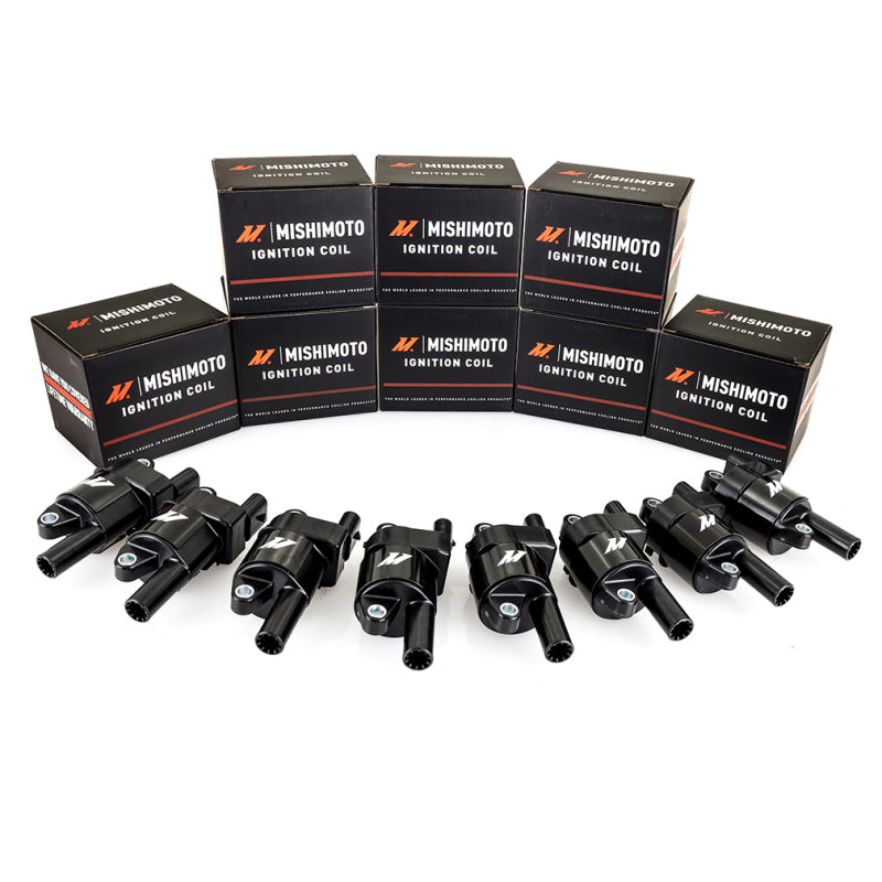 Mishimoto 2007+ GM LS Round Style Engine Ignition Coil Set - DTX Performance