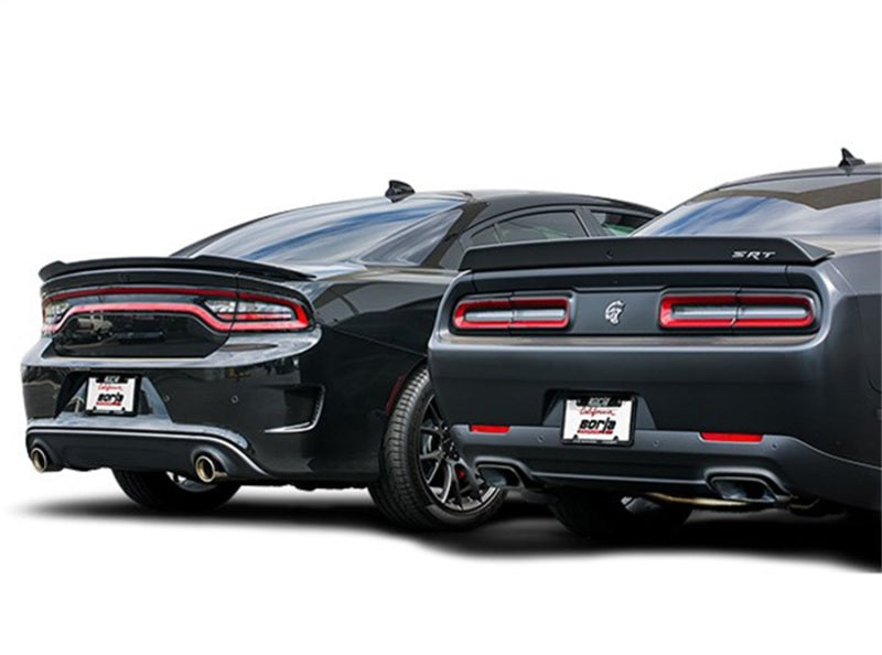 Borla 15-16 Dodge Challenger Hellcat 6.2L V8 ATAK w/ Valve Simulator CB Exhaust Factory Valance - DTX Performance