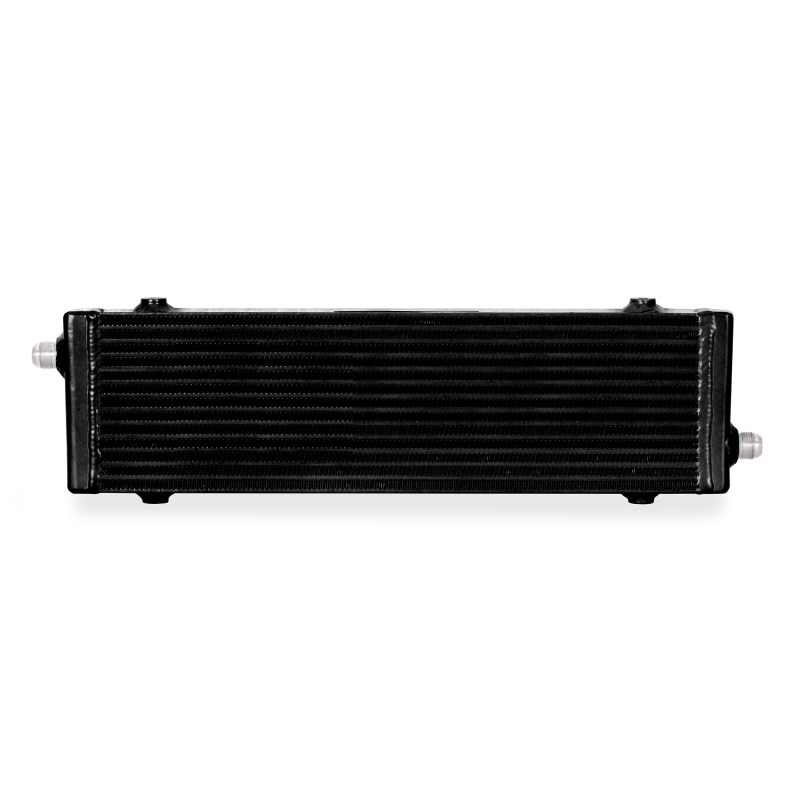 Mishimoto Universal Large Bar and Plate Cross Flow Black Oil Cooler - DTX Performance