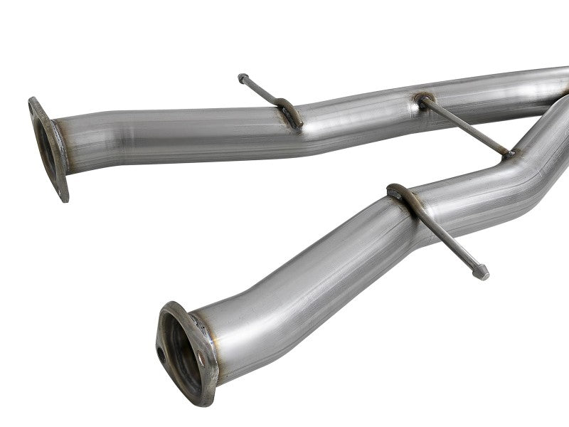 aFe MACHForce XP 12-17 Jeep Grand Cherokee WK2 SRT8 V8-6.4L 304SS Cat-Back Exhaust w/o Resonator - DTX Performance