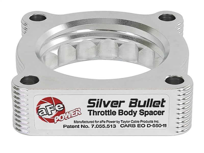 aFe Silver Bullet Throttle Body Spacers TBS Toyota Tacoma 05-11 V6-4.0L - DTX Performance