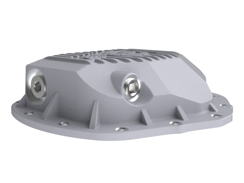 aFe Street Series Rear Differential Cover Raw w/ Machined Fins 19-20 Ram 2500/3500 - DTX Performance