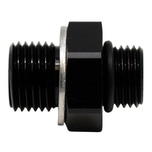 Load image into Gallery viewer, DeatschWerks 6AN ORB Male to M16 X 1.5 Metric Male (Incl O-Ring and Washer) - Anodized Matte Black - DTX Performance