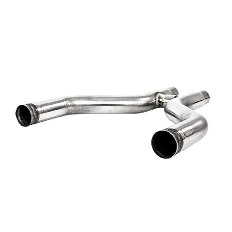 MBRP 11-14 Ford Mustang GT 5.0L 3in H-Pipe T409 Exhaust System *Use w/ Factory Cats* - DTX Performance