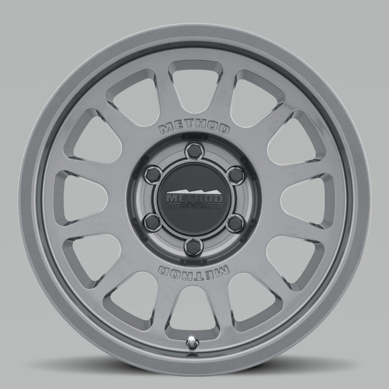 Method MR703 16x6.5 +90mm Offset 6x180 138.9mm CB Gloss Titanium Wheel - DTX Performance