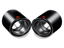 Load image into Gallery viewer, Akrapovic 09-12 Volkswagen Golf GTD (VI) Tail Pipe Set (Carbon) - DTX Performance