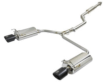 Load image into Gallery viewer, aFe Takeda Exhaust 304SS Dual Cat-Back w/ Black Tips 13-17 Honda Accord LX/EX/EX-L Sedan L4 2.4L - DTX Performance