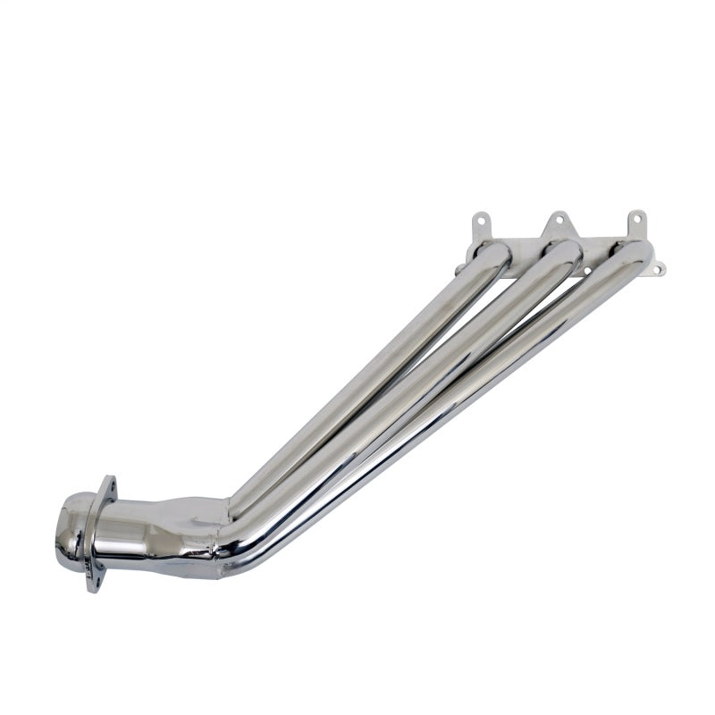 BBK 10-11 Camaro V6 Long Tube Exhaust Headers With Converters - 1-5/8 Chrome - DTX Performance