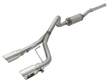 Load image into Gallery viewer, aFe Rebel Series CB 2.5in Dual Center Exit SS Exhaust w/ Polish Tip 07-15 Jeep Wrangler 3.6L/3.8L V6 - DTX Performance