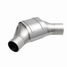 Load image into Gallery viewer, MagnaFlow Conv Univ 2.50inch Angled Inlet/Outlet - DTX Performance