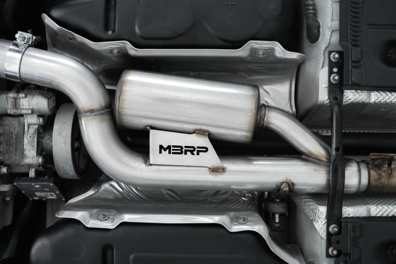 MBRP 15-19 VW Golf R MK7/MK7.5 3in T304 Cat Back Exhaust w/ Carbon Fiber Tips - DTX Performance