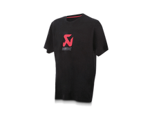 Load image into Gallery viewer, Akrapovic Mens Logo Black T-Shirt - Small - DTX Performance