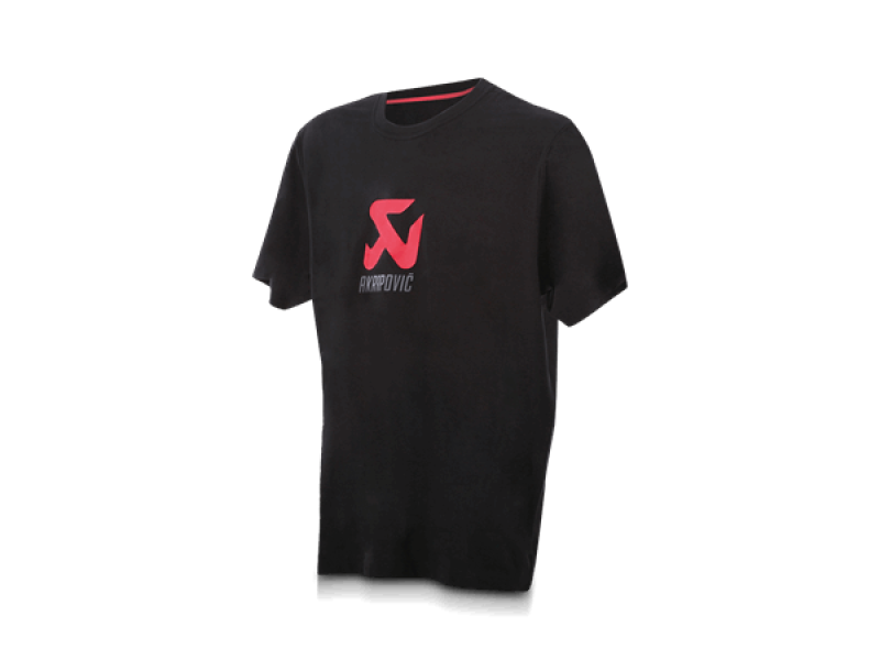 Akrapovic Mens Logo Black T-Shirt - XL - DTX Performance